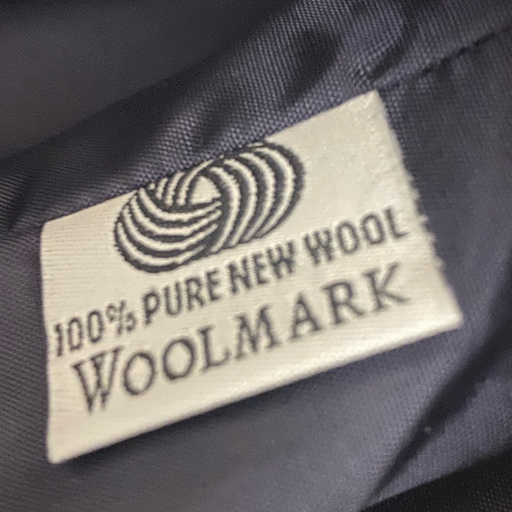 Pendleton Navy Wool Button Up Blazer Size 4 - image 4